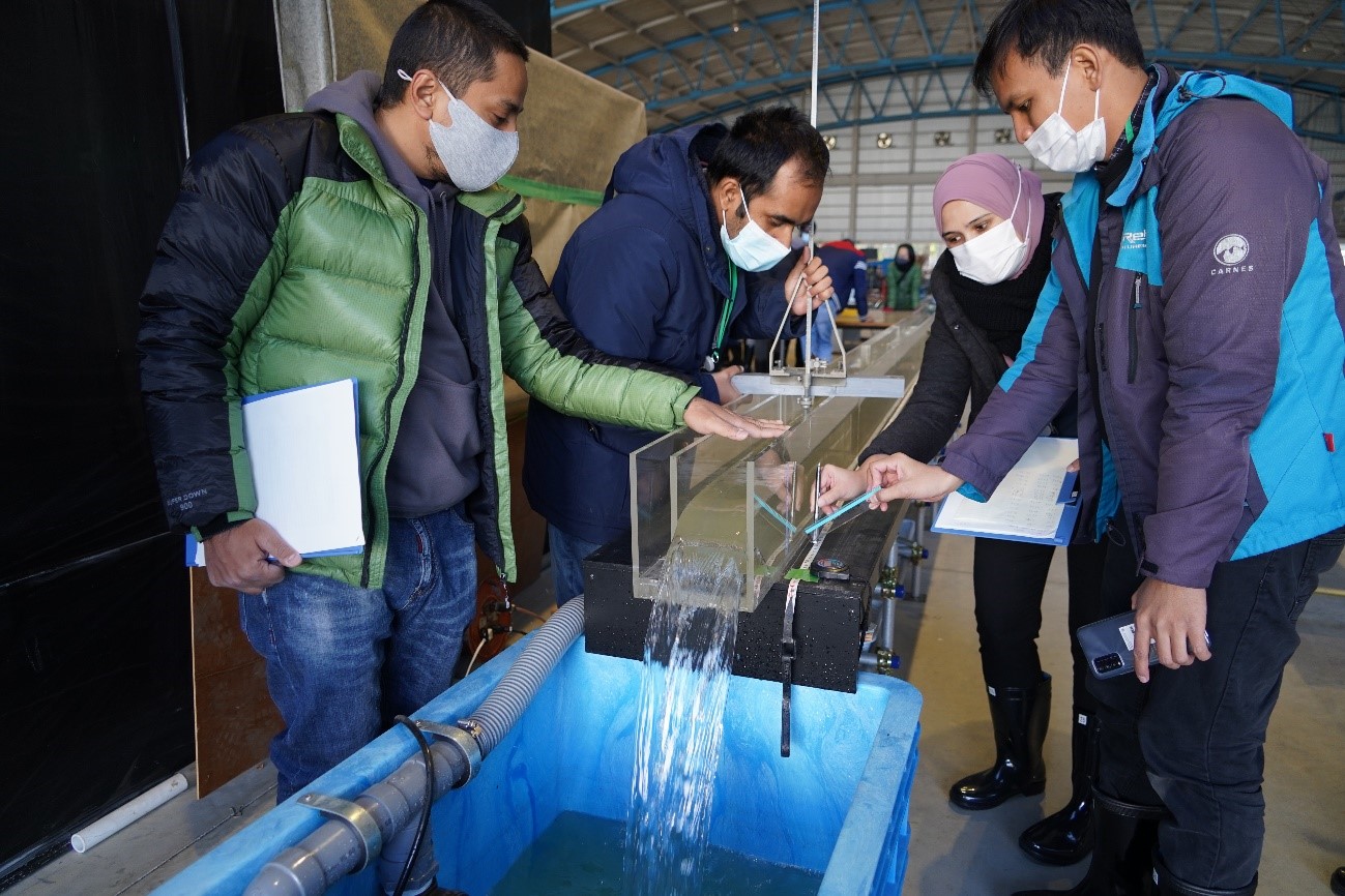 click to enlarge Dec.24,2021_Practical hydraulic model experiment