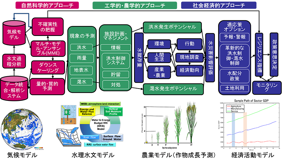 図2　分野横断型のアプローチによる政策提言のプロセス