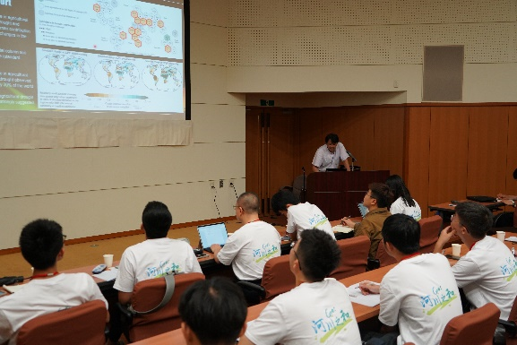 Lecture by an ICHARM researcher