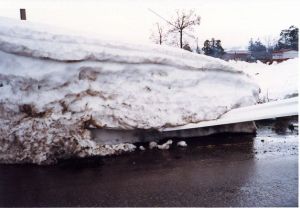 ガードレール、雪崩予防柵等構造物の破損