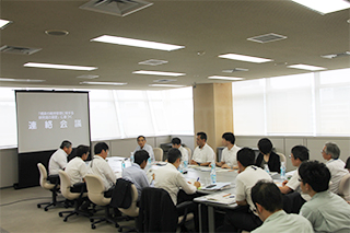 富山市との連絡会議開催・現場視察